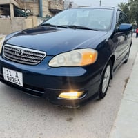 كورلا  وارد امريكي فئه   S فتحه وشاشه  موديل 2007 مصبوغه عام اثر جراد ...