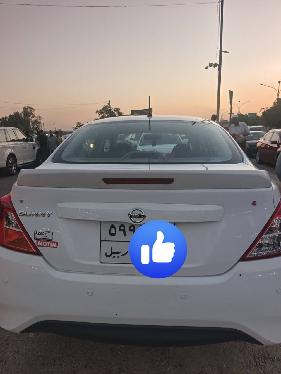 نيسان سني هندي بليته زركه 

موديل ٢٠٢٠

بدون صبغ او تعديل فقط رصعات 

ماشية ١٥٠ 

بسمي سيارة شرط تحويل

محرك وكير  شرط على وضع الشركه ما مفتوح 

حدادية جديدة 

السعر ١٠٤ وبيه مجال قليل 

مكان سيارة بيجي / ***********
