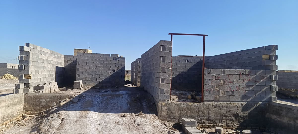 هيكل زراعي البناء بلوك مساحته 200 متر واصل للسكف مدفون وكامل بي غرفتين وصاله ومطبخ وديوانيه وصحيات داخليه وخارجيه ومناور اثنين مشمول بالتطويب وبي وصل من البلديه الموقع العكيليه الشرقيه وره الشقق السكنيه بسعر مناسب جدا الشراي يتصل عله هذا الرقم ***********
