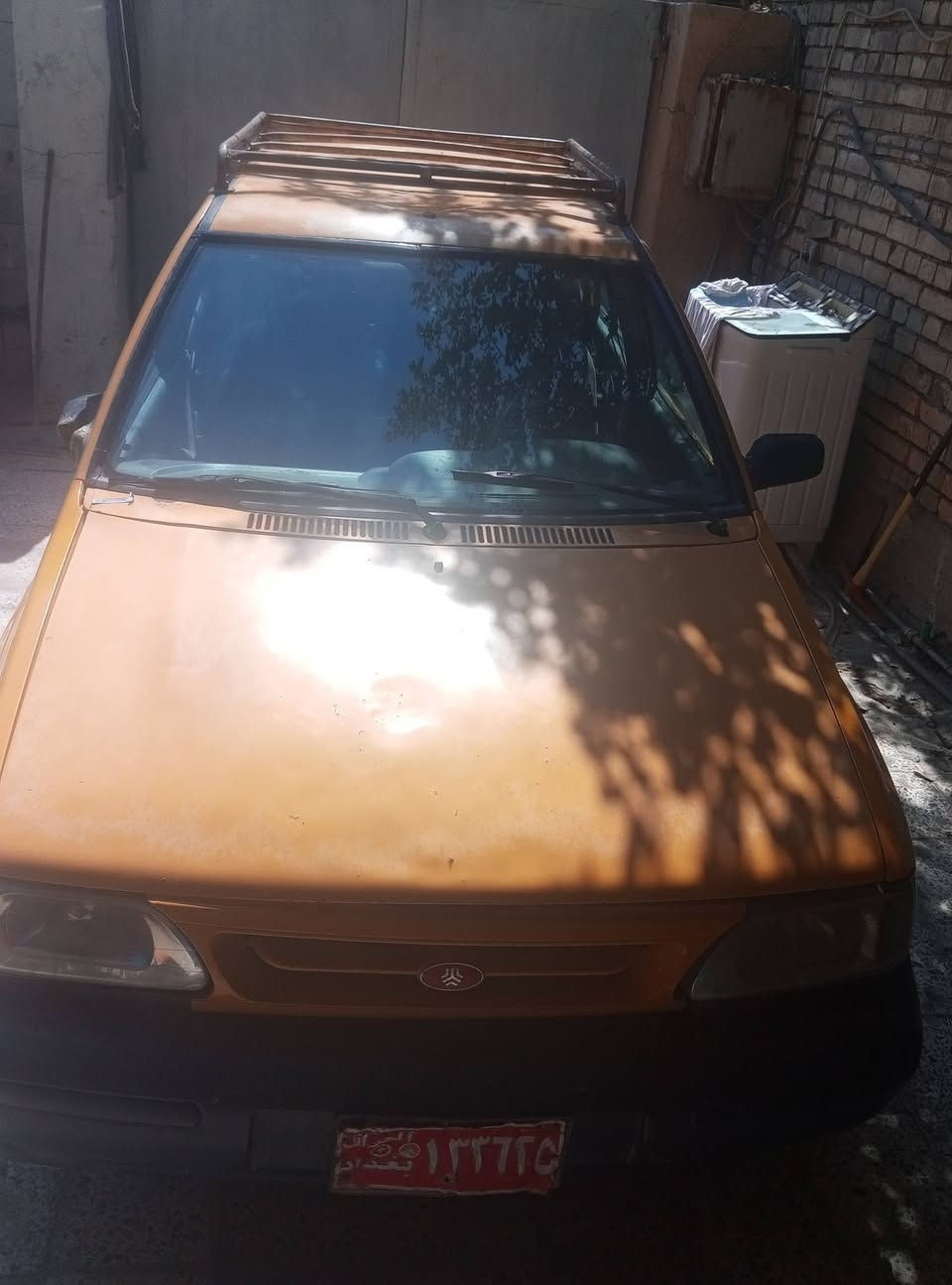 السلام عليكم
سايبا موديل 2011 ما اندل راعيها، السنوية موجودة
الشاصي يحتاج لحيم (تسحگ تاير)
المحرك والگير خير من الله 
الشعب شارع الصحة قرب جامع الحق 
السعر 8 ورقات
ترهم اقساد 12 ورقة بالشهر 150 مقدمة 250 الف
شرط بطاقة مصرف الرافدين
 
***********
بيه واتساب
