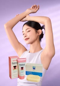 طقم تفتيح • صابون وكريم • رقبة ظهر إبط