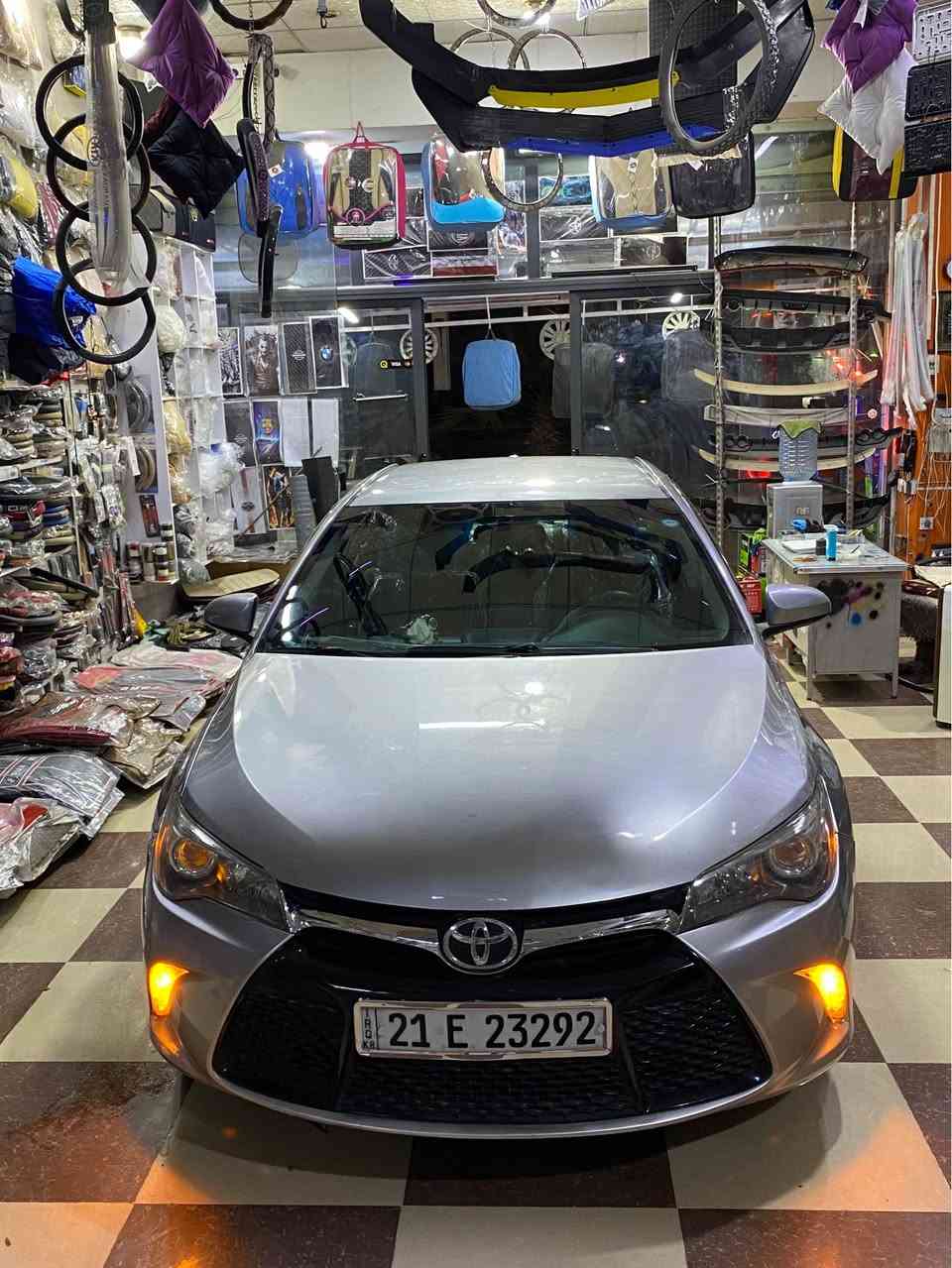 سياره كامري لبيع 2016seكشن جلد تحكم استران شفتات كير بلستران دوسات ضوئي 4تايرات جديد سنويه لحد 2030هزه جداد سياره مالت بيت ضرارها بونيدو جاملغ مبدال بلاد باب سايق كلير *********** كركوك, العراق
