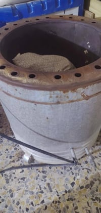 تنور شغال • حجم كبير • حله محاويل