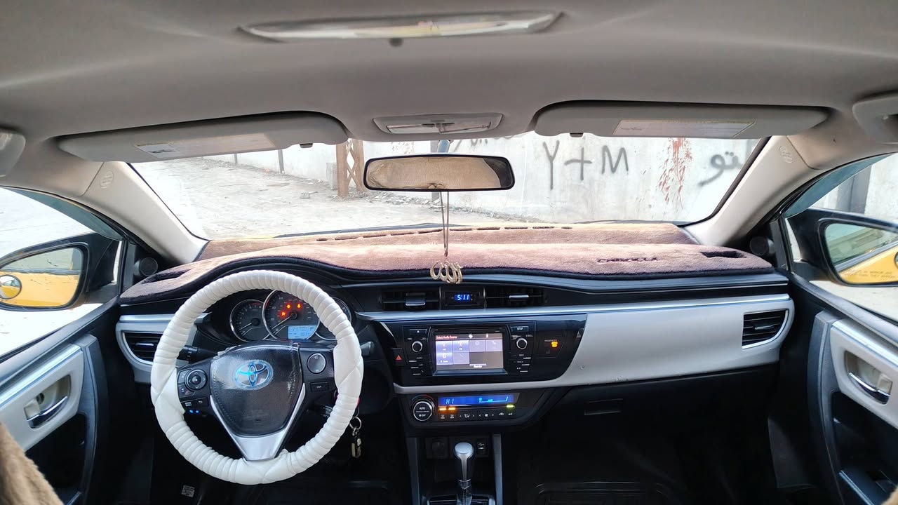 كورلا موديل 2014بغداد مشروع وطني الشرعي ابكركوك دفتر بانزين بيهه منضومت غاز بي الضرر جامرلق مبدل وبونيد نفسه مصلح بدون يرباك السعر 127بيهه مجال شي قليل بيع فقط العنوان كركوك ***********
