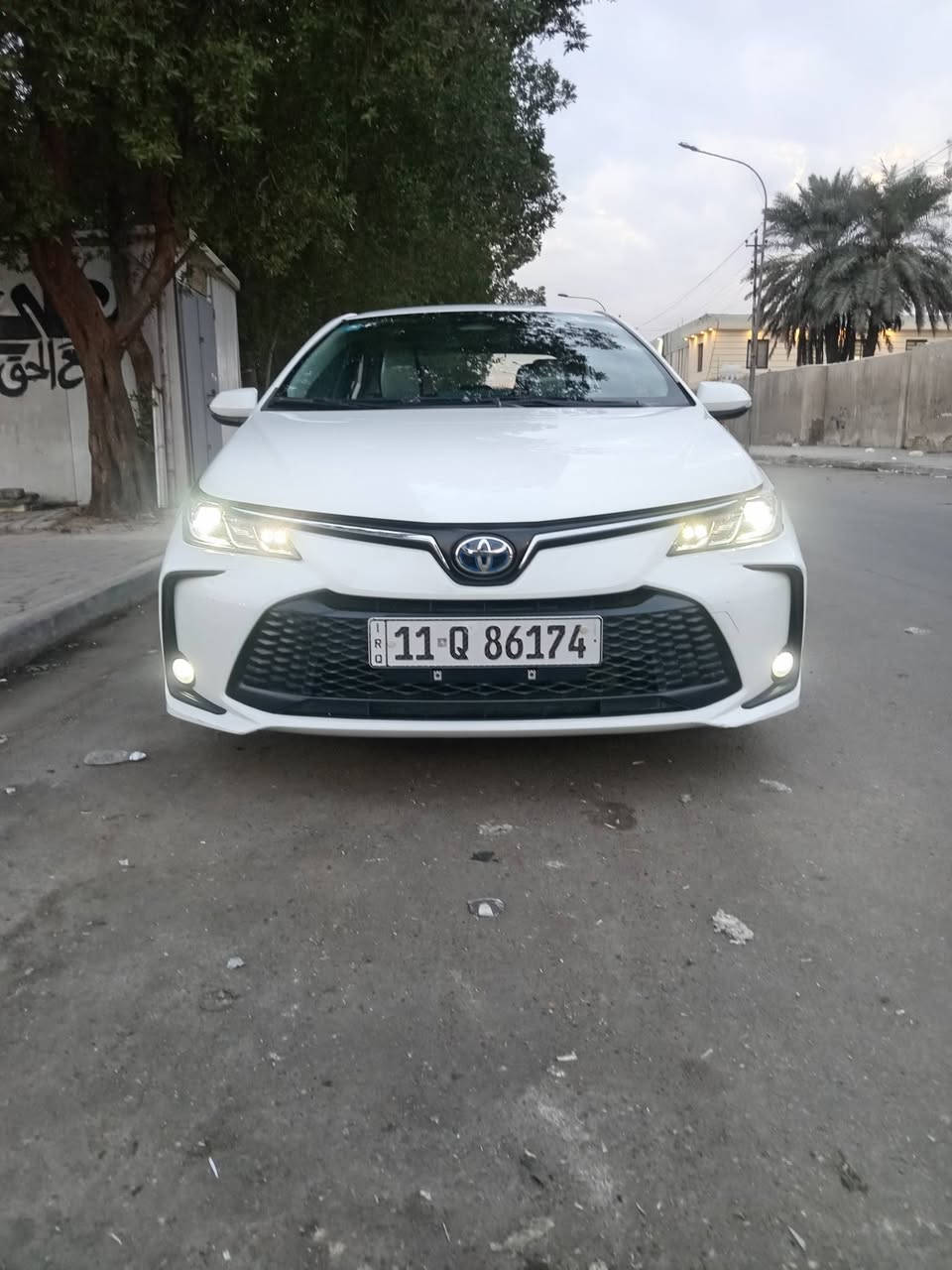 سلام عليكم  كورولا هايبرد 2024 كفاله عامه   فوال 1. 1.  الرقم ***********
