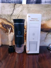 جهاز قهوة شحن محمول كبسولة وباودر تشغيل حار بارد