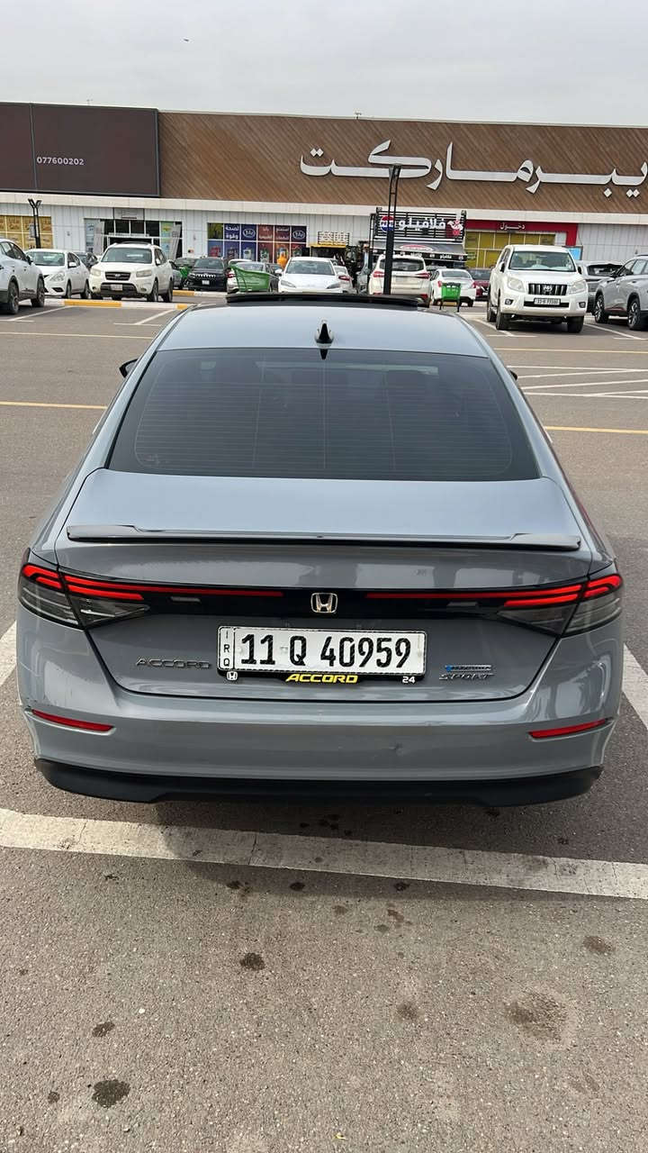 سلام عليكم
للبيع اكورد 2024 فئه هايبرد سبورت اللون سمنتي ماشيه 12 الف مكينه 2000 هايبرد حادثه جاملغ وربع من الباب السياره جديده بمعنى الكلمه تخم تايرات جديده مكينه كير صدر

كله مكفول

المواصفات /

رادارات امامي وخلفي وجانبي

شاشة عرض كار بلي واندرويد

تحكمات ستيرن مثبت سرعه

قياده ذاتيه وهوايه شغلات بيه

سايد بريك دكمه

اوتو هولد

كراسي كهرباء

فتحه سقف سلايت

وبعد هواي مواصفات خير من اللّٰه مكان السياره بغداد

السعر 210 وبيه مجال

***********
