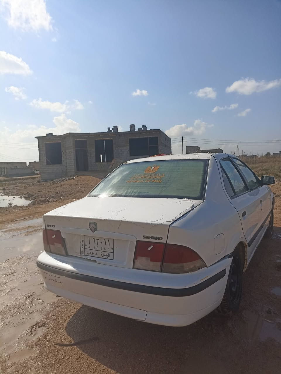 السلام عليكم سمند خصوصي موديل 2011 سياره جديده كير ومكينه كفاله
العنوان البصره كرمه علي ***********
