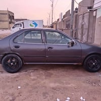 سلا م عليكم ورحمة الله سيارة نيسان صني موديل 1995 السعر ٢٧وبيه مجال إل...