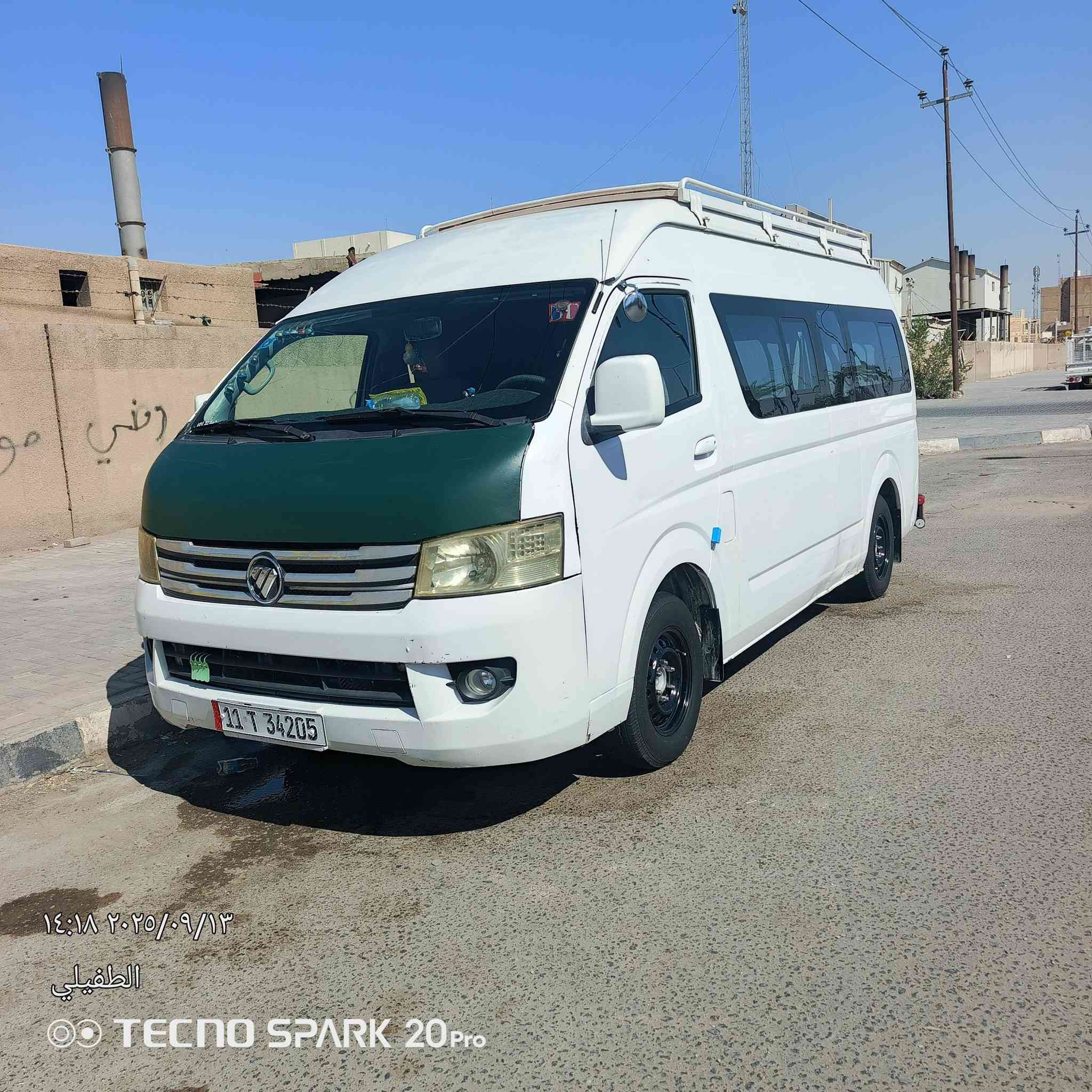 السلام عليكم للبيع فتون C2 مديل 15 مكفولة بيهة طخة ورة باب سلايت فقط محرك ففتي وكير وكير بلادي خير من الله تبريد محور17تدفئة شغالة سيارة كاملة كل نقص مابيهة رقم بغداد دولي بسمي مصفرة من كلشي السعر 105وبيهة مجال مكاني كربلاء الحسينية الاستفسار اتصال
***********
