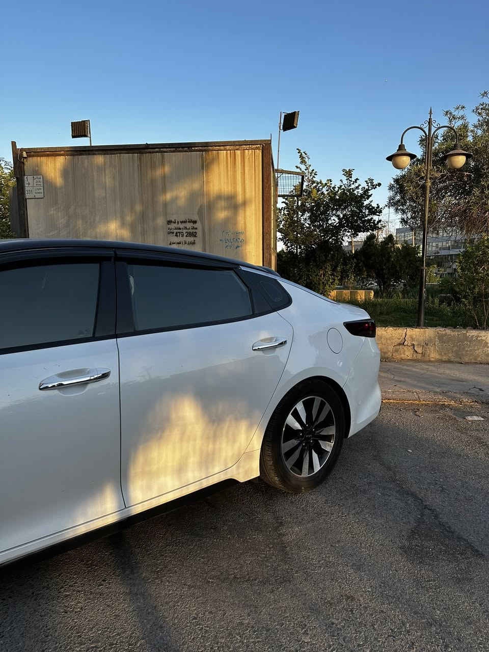 السلام عليكم شباب
للجناي الي يدور شي نظيف وفول 
اوبتما 2017 SX فووول 1/1 جديدة بمعنى الكلمة قطعتين صبغ فقط
—..محرك2000تيربو تستقبل بانزين عادي بدون قطره دوانز والاقتصاد والنشاط فوول
..بنوراما 3 حركات
..4بصمات(تشغيل-ابواب-صندوق)
..مري شفط  قلاب واشاير بلمري
..رادار  امامي جانبي وخلفي
..تبريد قطعتين
 …تبريد تدفئه بلكشنات والستيرن
..مود درايف 4 وظعيات قيادة
..شاشة تدعم كار بلي وبيه كل الانظمة التحكم والملاحة
..تبريد  بيانو مناخي منفصل 
..شفتات بلستيرن
..تحكم كراسي كهربائي كامل
..حساس خلفي
..تدفئه خلفيه بلكشنات
..منظومه لايتات زنون اصلي ديناميكي متحرك+ لد نهاري مرتب
..مانع انزلاق
..كشنات خزن ميموري
 ..نظام بريكات رياظي  رباعي
…ستيرن رياظي حرف D
…سستم صوت هارمن كاردن الماني عملاق+امبلي فااير 3
…انارة داخله امامي وخلفي ثلجي بلادي
..بردات خلفيه بلاد
…شاحن wifi
—نظام Gbs
—جنطة ذكية تفتح تلقائي عند الوقوف 3 ثواني
—نظام ترحيب وانارره مخفي بليدات 
عند الاقتراب
—كامره خلفيه دواره 360
—دفيوزر خلفي رياضي
—دبل كزوز
—بك لايت LED
—سبويلر رياضي
—شاشة اعطال
 —-منافذ Usb 6 امامي خلفي چكمچه
—ماشية 140 الف
+++ بعد اكو مواصفات مامذكوره لان السياره اعلى فئه بلاوبتما كل مواصفات شركه كيا موجودة بيه
…………السياره كتلوكات الشركه بيه وعدته كاملة ولا كلوب مشتغل بلدشبول كله جاهزه بدون نقص……
السياره قطعتين صبغ جاملغ وبنيد وبيه شي بسيط براس الشاصي تعمير للامانه فقط وشرط السونار
—ملاحظة(السياره جديدة بمعنى لكلمه وترايها ماشاءالله احلى من الزيرو)لاتقارنها بلتعبانات 
—رقم سليمانية الدولي الجديد سنويه وهزه لل2030شرط التحويل ثاني يوم
مكانه اربيل 
استفسار ‭+964 774 797 9695‬

السعر 125
