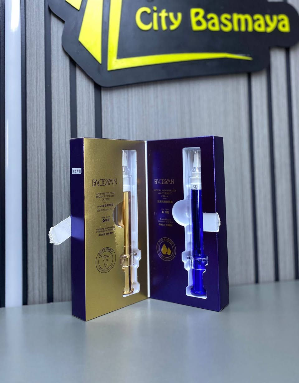 هذا منتج كريم تبييض ومضاد للنمش من باوديان 377. 
يساعد على تفتيح البقع وعلامات حب الشباب.
يزيل الاصفرار ويوحد لون البشرة.
يرفع ويشد الوجه.
يرطب البشرة.
توصيل بسماية الف بغداد والمحافظات 5 آلاف دينار 🥀🥀


**إذا كنت صاحب هذا الإعلان وتريد حذفه لأي سبب، رجاءا أرسل رسالة إلى الدعم الفني**