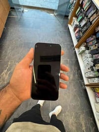 14برو ماكس 256 لون ابيضّ الجهاز مبدل شاشه او بطاريه او كأمره  فيس إيدي...