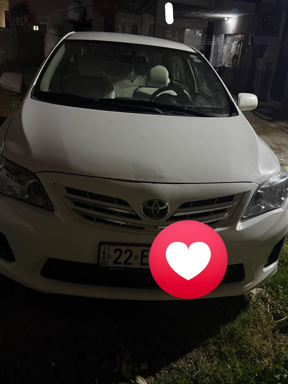 سلام عليكم كورلا 13خليجي مكفوله من صبغ فقط بارد شوي مثل ماموظح اربيل بسمي هزه ورقم وسنويه كله جديد سياره عل وظع شركه  تبريد تخم تاير دوشمه  سعر127  وبيها مجال بغداد دوره***********
