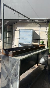 منقلة شوي • مصطبات مرمر • عرض ٢م