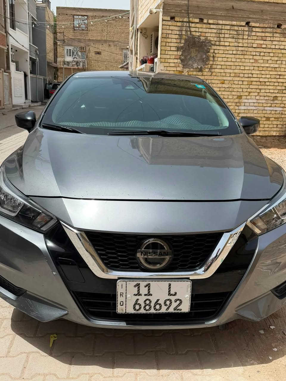 نيسان فيرسا 21 بيها 4 قطع بدون ايرباك بدون شاصي  بدون لغد كفاله ماشيه 36 الف ميل سياره جاهزه ربع متصرف تحويل ثاني يوم بغداد 105$ وبيها مجال بسيط حك الجيه *********** بغداد الاعضميه
