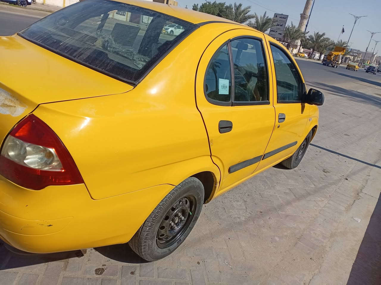 اسلام عليكم طيبه مديل ١٥ باسمي هيئه وغرامات مصفرهه سنويه ل٢٨ تخم تاير جديد صدر امامي خلفي جديد كير ومحرك كفاله  بيه هاي طخه فقط سعر ٤٠ رقم هاتف *********** مكاني بغداد مدينه الصدر
