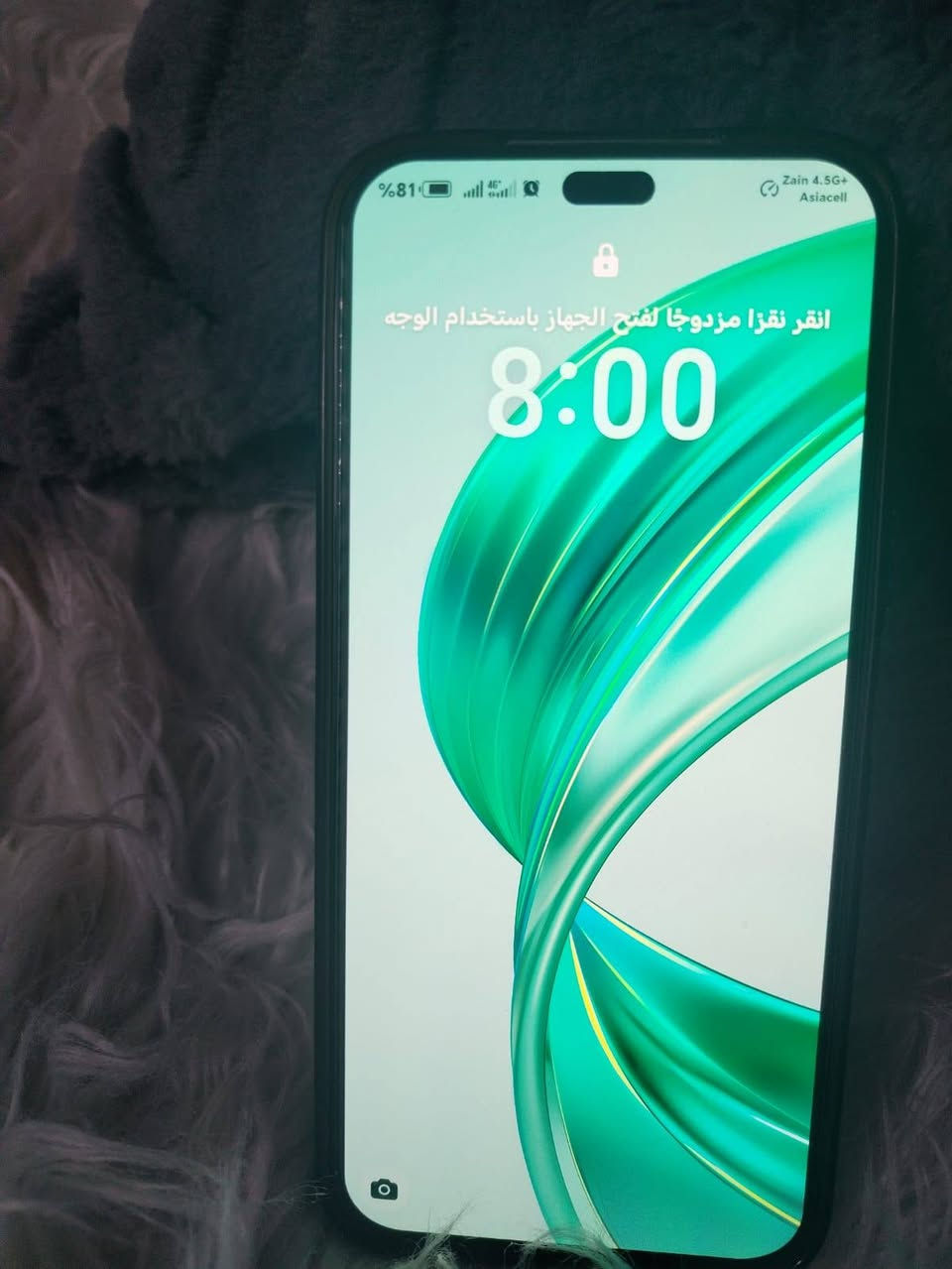 Honor X8b للبيع، أخو الجديد وفول نظافة.
‏الذاكرة: 256 جيجابايت.الرام: 16 جيجا (8+8 تربو).
‏الشاشة: AMOLED تجنن (شكل الآيفون والكبسولة السحرية).
‏الكاميرا: 108 ميجابكسل تصوير خرافي.الجهاز "جام" ما مفتوح ولا مصلح وشرط الفحص.وياه الكفر الشفاف الأصلي ماله (بدون كارتونة وشاحن)
‏.السعر : 200  أو مراوس
‏المكان: بغداد - الرصافه
‏


**إذا كنت صاحب هذا الإعلان وتريد حذفه لأي سبب، رجاءا أرسل رسالة إلى الدعم الفني**