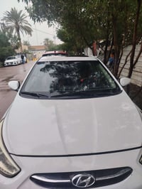 اكسنت ٢٠١٨ خليجي مكفولة من الضربه والصبغ محرك ١٦٠٠ قطرتين رقم بغداد ما...