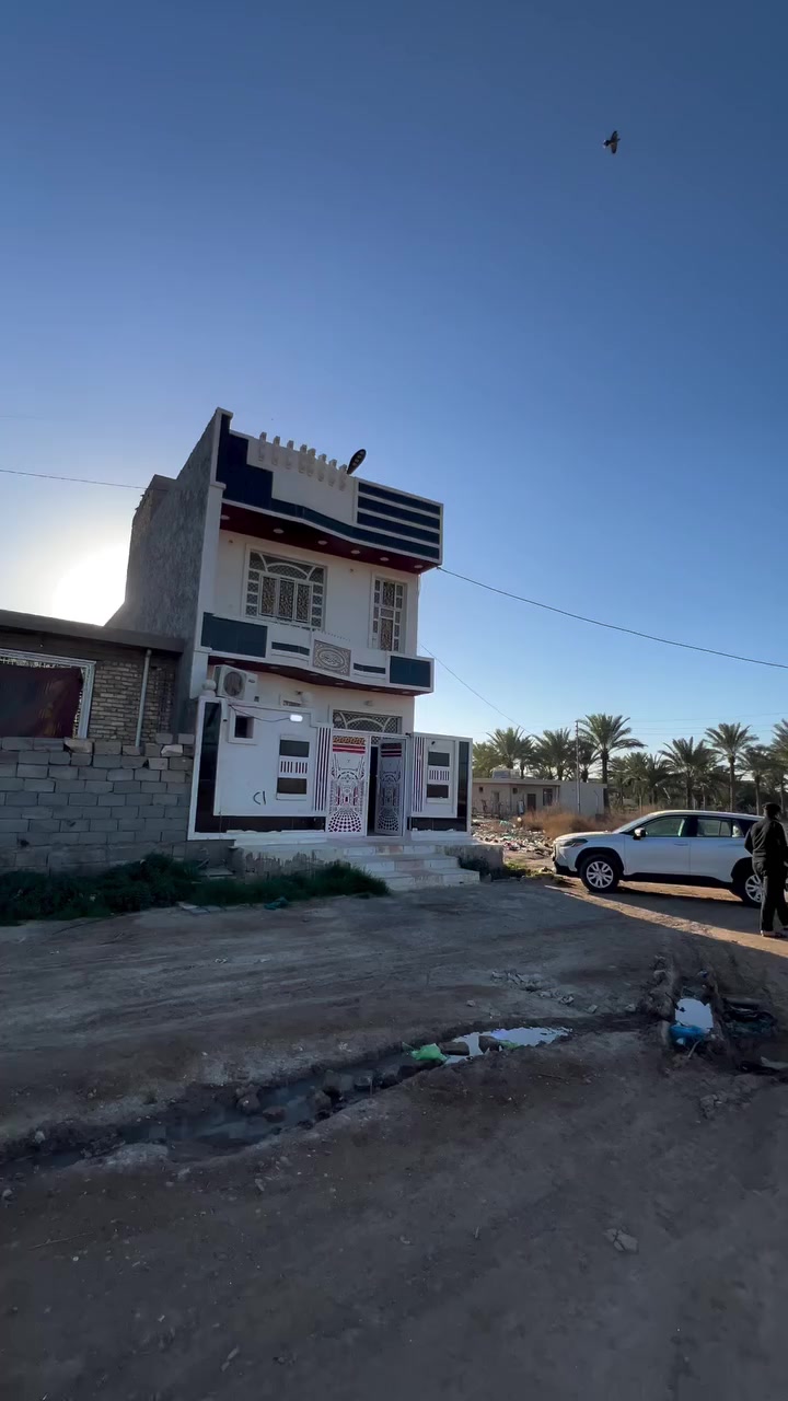 للاستفسار ***********
بيت 100m للبيع
مقابيل ملعب التاجيات منطقة اركيه وفاضل
ركن على شارع ٣٠ متر وشارع ٨ متر

#viralreelsシ #photochallenge #baghdad #بغداد #gym #xuhuong #iraq
