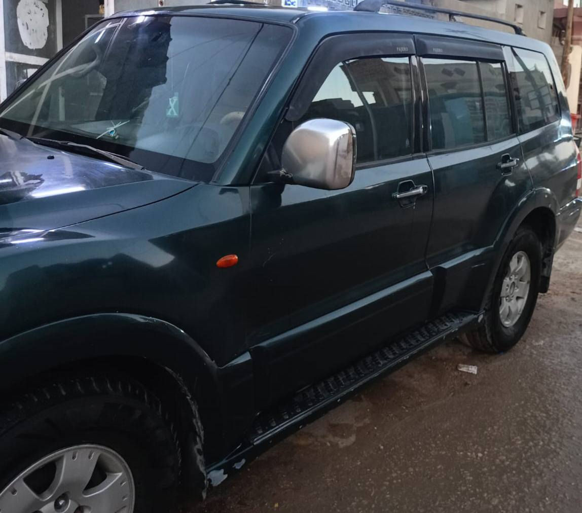 سلام عليكم باجيرو رقم بغداد انكليزي بسمي محرك3000 تخم تاير جديد مصبوغة حزام حادثة جاملغ اماي جهة السايق السعر65  لبيع فقط الاتصال  ***********
