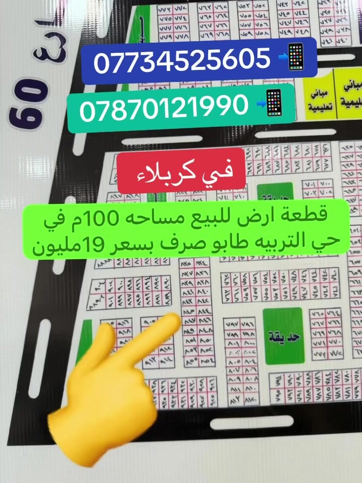 متوفر قطع اراضي للبيع بسمي مباشر بدون دلاليه ***********///***********
