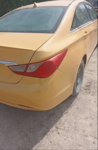 سوناتا أمريكي ٢٠١٣ الحادث موضح بل الصوره بدون تبديل ليبر واحد محرك كير...