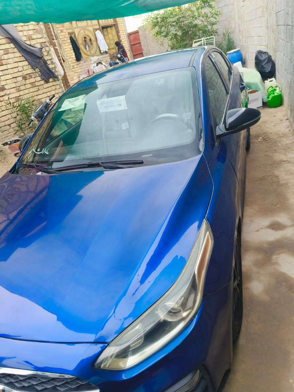 للبيع سياره كيا فورتي جي تي رياضي فول مواصفات رقم بغداد مديل 21 كير اوتوماتيك وارد امريكا ضررها جاملغ وبنيد ورشات صبغ اثر شخوط كير ومكينه حداده تخم تاير لايت زنون تدفئه تبريد سياره  جديده جداً جاهزه من كلشي السعر 125$ للاستفسار الاتصال ***********
