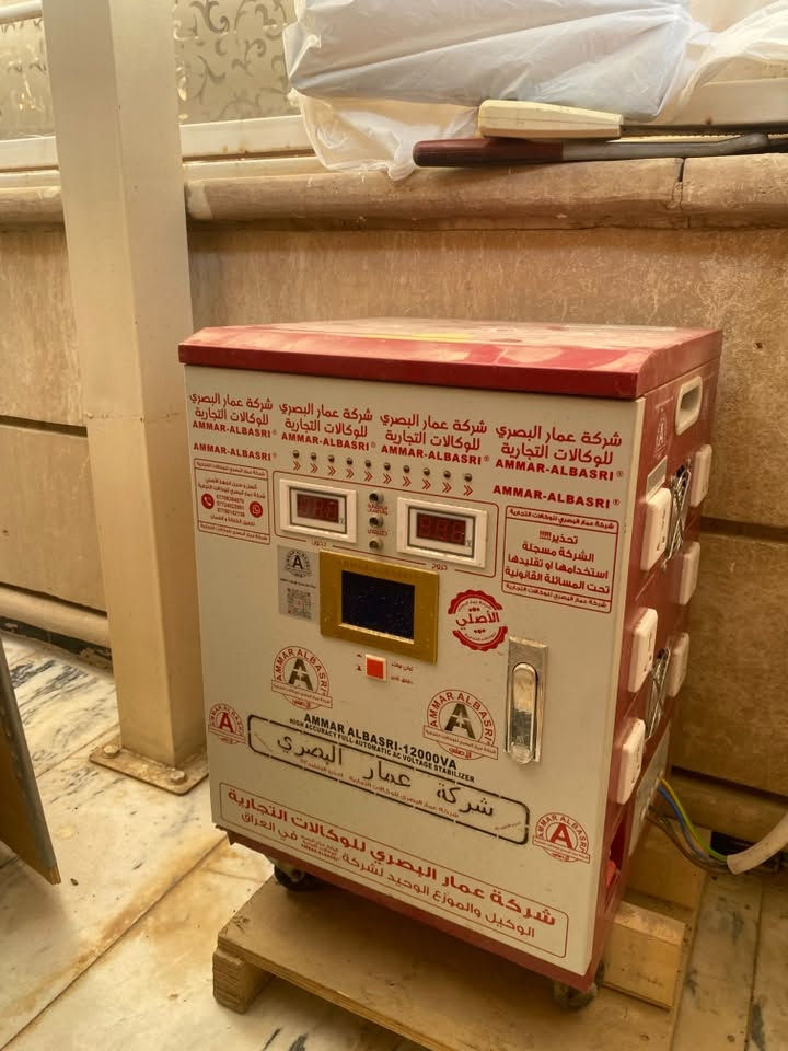 للبيع جهاز رافع فولطية من الموزع الاصلي شركة عمار البصري
استعملنا فقط ٦اشهر
للتواصل ***********
