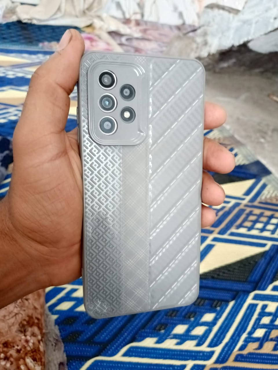 بدون غراض ماعندي توصيل جهاز نضافه ٩٠ بل ١٠٠
اسم جهازGalaxy A52s 5G....ذكرته 256 رام 8
دبل سماعه ستريو بصمه بل شاشه جهاز يخبل سعره قفل 🔐 ١٦٥ الف من اخير لا تكلي مكاني بعيد لا اي شي مكاني بغداد حي نصر شارع رباب رقمي ***********
