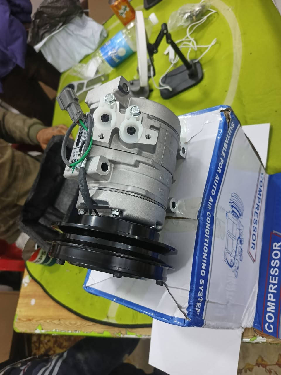 كمبريسر مال جمسي ماعرف يا موديل قيم سعره
للبيع ***********
