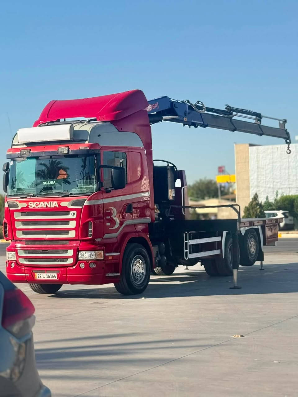للبيع سكانيا كرين ٢٠٠٥فول ماصفات 
كرين ١٦طن بدون ريمونت جاهز للشغل 
سياره سنوي جديد لل ٢٠٣١ 
سعر٤٥٠$(***********)عنوان اربيل
