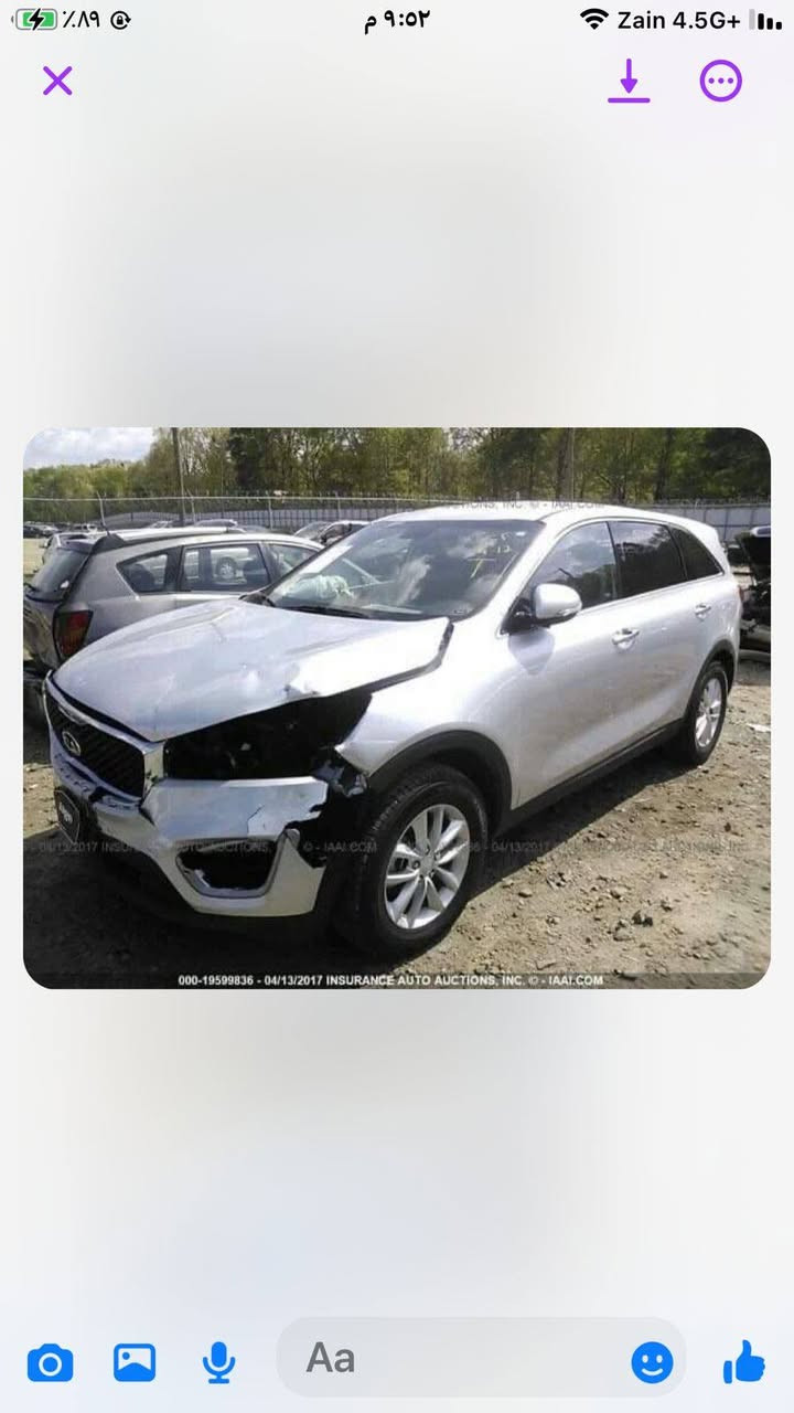 السلام عليكم
للبيع سورتنو مديل 2017 رقم واسط بسمي تحويل ثاني يوم محرك 4 سلندر GDI تخم تاير جديد باتري جديد 
5 راكب حادثهاا موضح ب صور تبريد تدفئه حداديه خير من الله السعر 180 وبيها مجال للشراي مكاني واسط كوت
للأستفسار ع رقم
***********
***********
