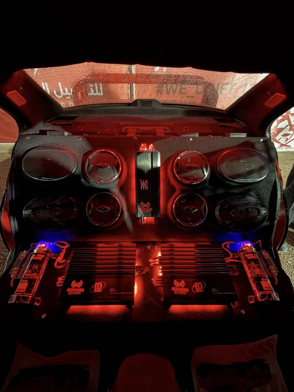 بسم الله ماشاء الله ♥️
الخليج لمضخمات الصوت الاحترافية 🔥
تجهيز ساوند سستم BMWE36🔥
تصميم + تنفيذ الخليج♥️

اضافه 4 سبيكرات بيضوي 6x9 SONY+ Pioneer 🔥
اضافه 4 سبيكرات 6ing من وكاله GB🔥
اضافه امبلي فاير LD AUDIO 🔥
إضافه مونو بلوك BEMINES🔥
اضافه سبوفر Pioneer 1600W🔥

‎البيز ولنقاوه شي كلش قوي🔥
‎كل مايخص مضخمات الصوت الاحترافية 🔥😈
‎تتوفر كافه انواع الصوتيات الاحترافية وكافه أنواع السيارات 👌🏻 مركز الخليج منذ 1981🫡
‎بغداد نفق الشرطه مجاور الكنيسه 📍
‎*********** مهندس مصطفى ♥️
