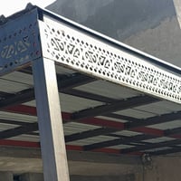 سقيفه • 6م×3م • حديد 2مم