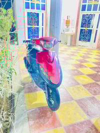 دراجة ماكس • لون أحمر • كفالة مكينة