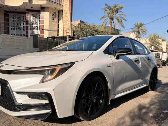 كورلا 2025 S بلاك ادشن محرك 1800 هايبرد HEV مري بلاك بلادي ويل بلاك كبير 
❇️محرك 1800 هايبرد شحن ذاتي 
❇️بصمه + دخول ذكي 
❇️هاندر بريك بصمه + اوتو هولد 
❇️سلايت 
❇️رادار امامي 
❇️سياقه اليه 
❇️تبريد قطعتين 
❇️تبريد بيانو شاشه 
❇️شاشه ابل كار بلي + كامره خلفيه دواره 
❇️مانع نزلاق + مود درايف +  ايفو مود 
❇️10  ايرباك  
❇️مقاعد جلد احمر + كشنات كهرباء ⚡️ 
❇️ويل بلاك حجم 17 
❇️حساس لايت كامل اوتو عالي ناصي اوتو + حساس ظغط اطار 
❇️تحكم سترين كامل فول 
❇️لايت زينون + لد صباحي + اشاره لد 
❇️كت اس بلادي 
❇️كتابات بلاك +مري بلاك + يدات بوب بلاك بلادي مو تغليف + ويل بلاك مو صبغ    
سيار مكفول من صبغ و الضرب فقط بارد ثلاثة أصابع بالجاملغ الأمامي و شويه بالباب السائق .           
عنواني بغداد 
سعر 150$                        رقم*********** بغداد
