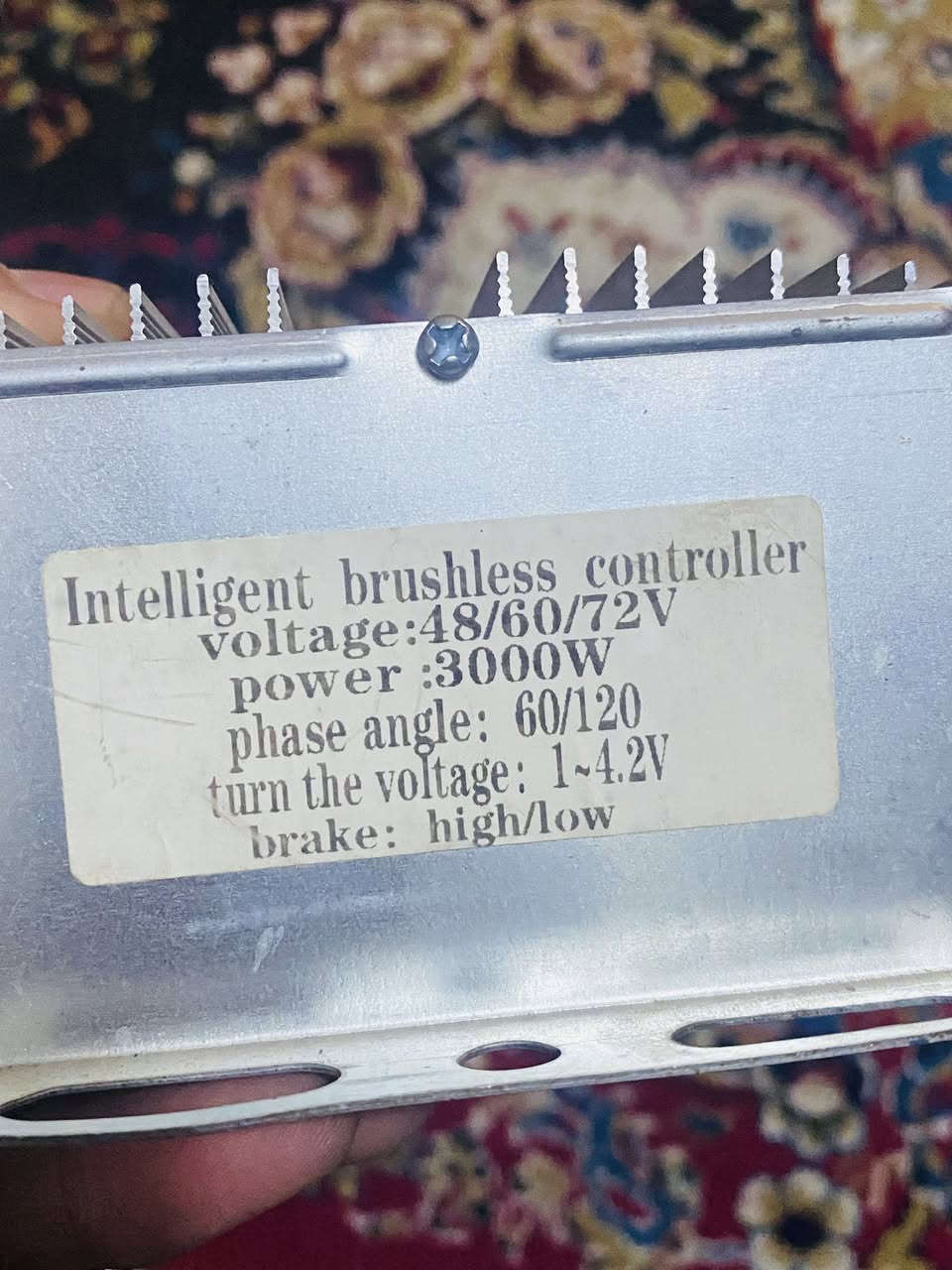 عقل دراجه /٧٢/٦٠/٤٨ / فولت و ٣٠٠٠واط السعر ٣٥. مع التوصيل


**إذا كنت صاحب هذا الإعلان وتريد حذفه لأي سبب، رجاءا أرسل رسالة إلى الدعم الفني**