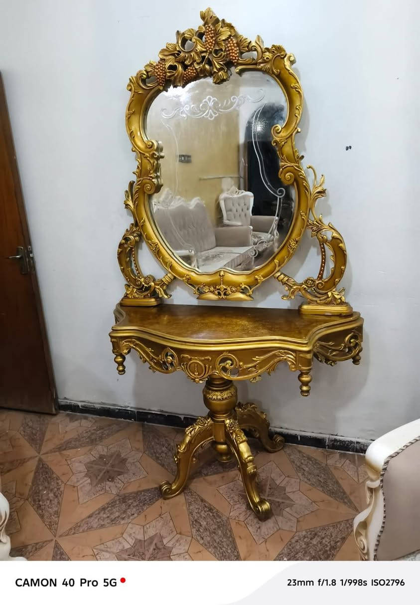 مدخل خشب زان طلاء ورق ذهب تصفية مخازن ***********
