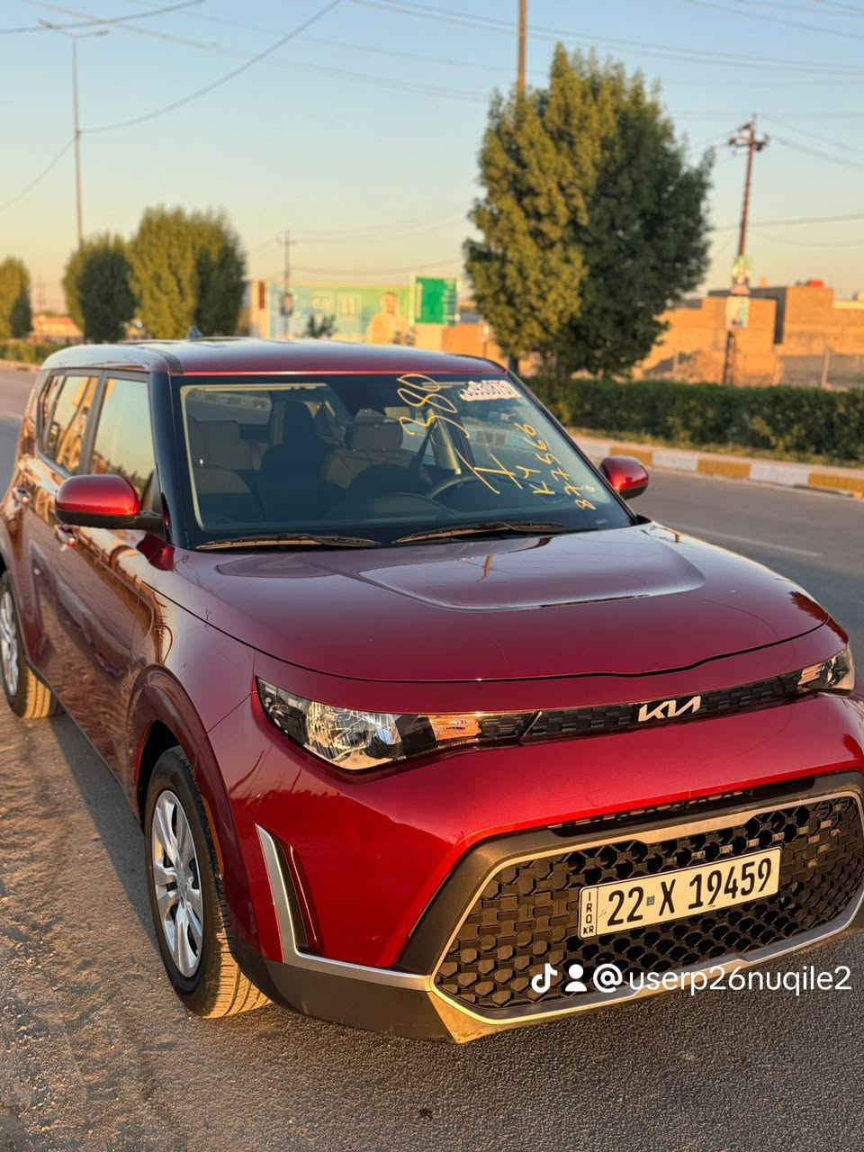 السلام عليكم كيا صول موديل2023 رقم اربيل الجديد السيارة وارد امريكي كلين بدون ضرر فقط دعاميه امامي
محرك 2000 دوووش
ماشيه 9000 فقط
رادار جانبي
توقف ذاتي
قياده ذاتيه
مانع تصادم
شاشه كار بلي
شاشه اعطال بلدشبول
مانع انزلاق
تحكم ستيرن جهتين
لون مميز
مكان السياره بابل الشوملي
السعر165
صوره الخادث موضحه بالمنشور
اتصل وبيك خير ودلل
 ورقه وبيها مجال***********
