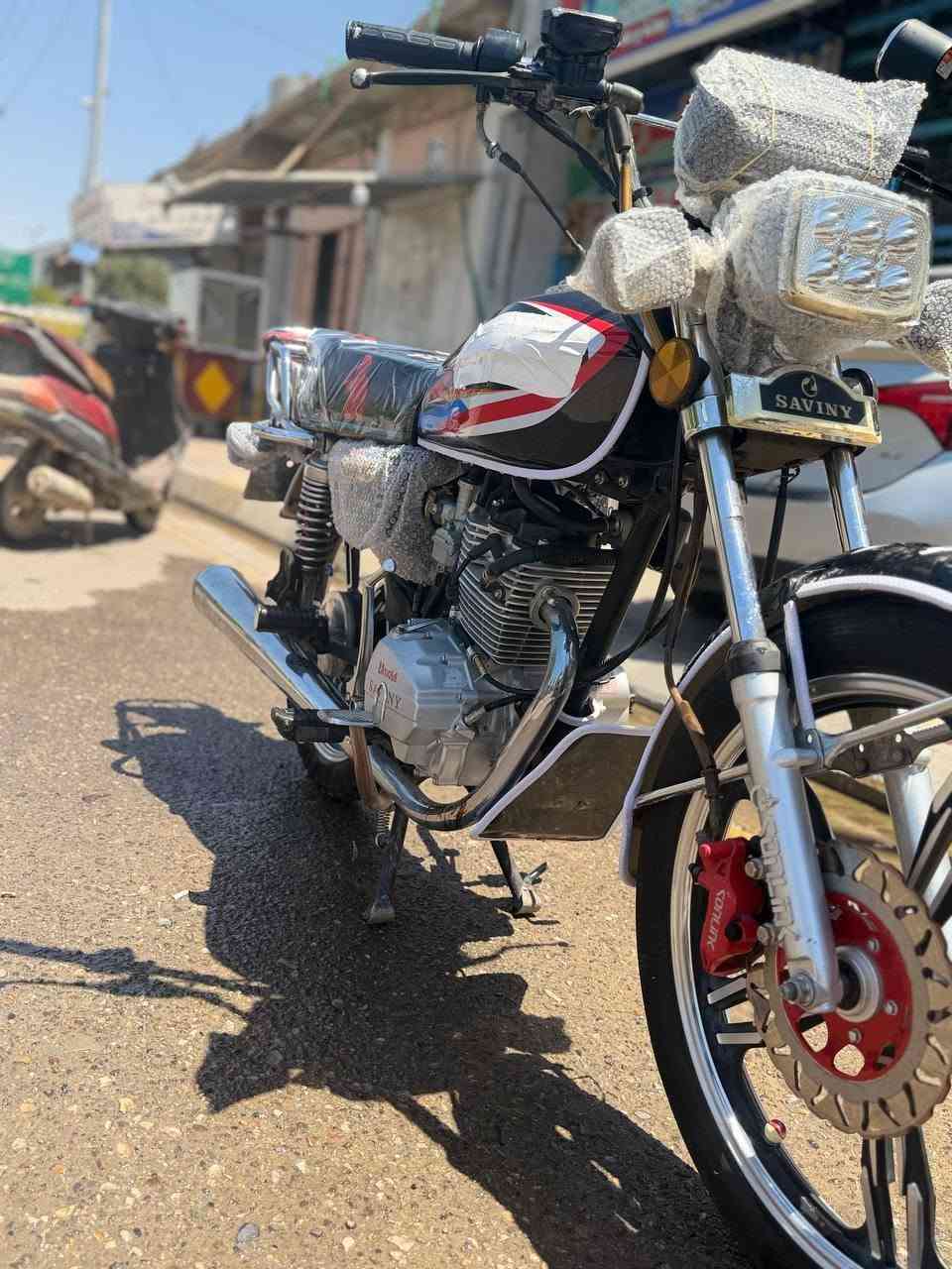سلام عليكم اخوتي دراجه   سونك موديل 22 5كير كل عيب مابيها بصمه تشتغل سلف مكان جلولاء السعر 570 بيها مجال قليل حك الجيه ♥️***********
