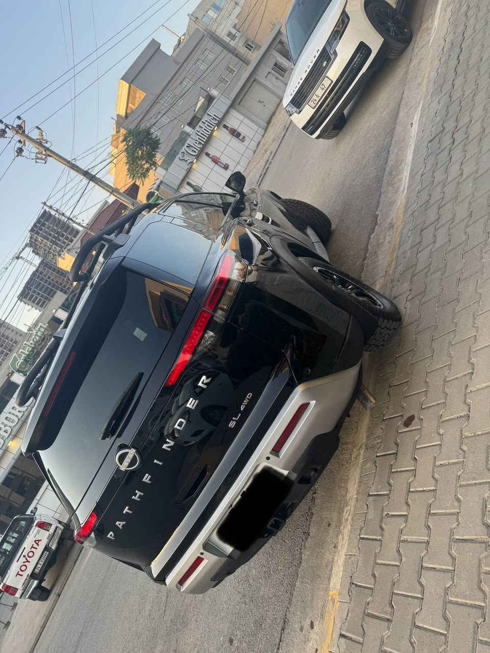 Pathfinder RockCreek 2023 
السياره مفحوصه هزه وجاهزه للترقيم
٤ كامره
دبل اكسل 4x4
كشن وستيرن تدفئه
رادارات وحساسات فتل
Auto Stop
٧ مقعد vip 
تايرات وويل جبلي جدد اصلي
ماشي 24000 
محرك ٦ وكير zf 
بدون ايرباك
مبدل بيها صندوق وحوض بلادي وتعديل شبر جاملغ خلفي نفر 
وبيها من امريكا قطعتين بخ بابين جهة النفر
مفحوصه هزه ومرور
مكانها دهوك
***********
*********** دهوك, العراق
