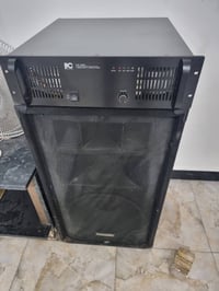 للبيع مجموعة صوت احترافية مكونة من: ✅ أمبليفاير ITC T-61500 بقدرة 1500...