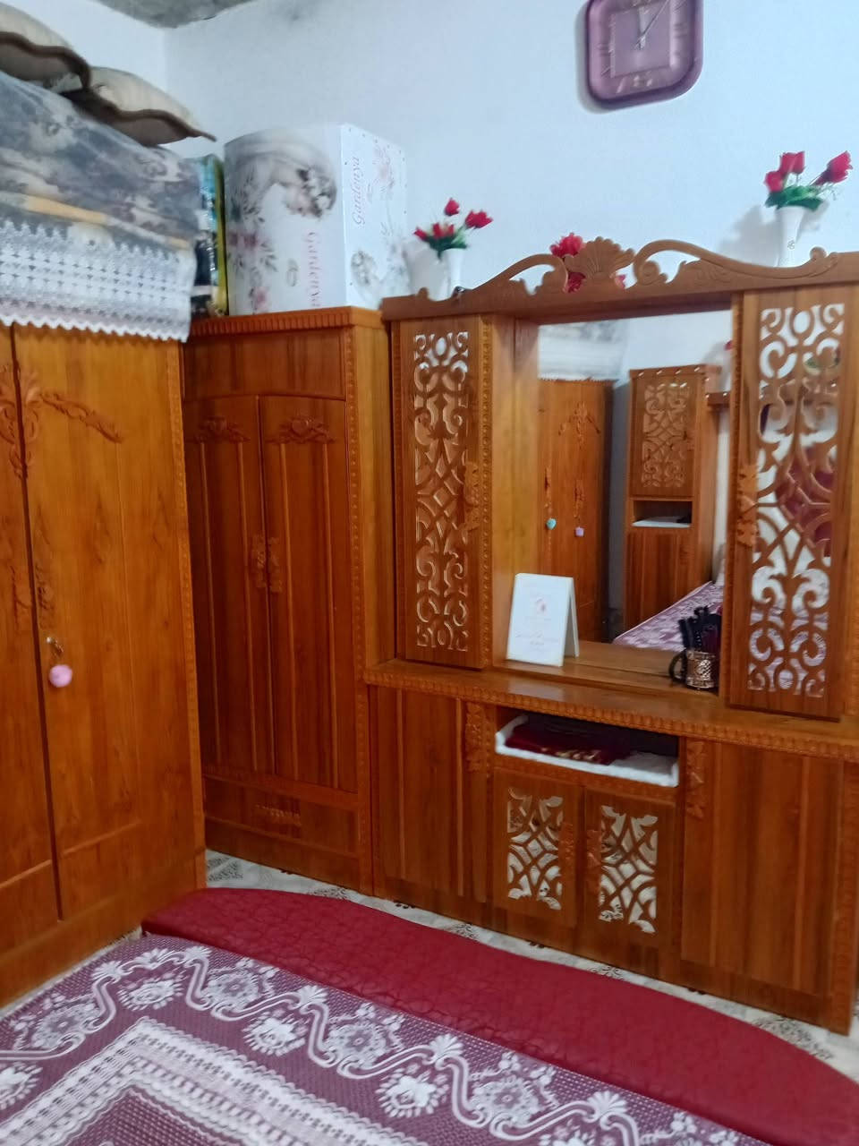 البيع غرفة نوم جديدة حيل نظيفة
االسعر 750الف العنوان حي لانتصار 
***********
***********

