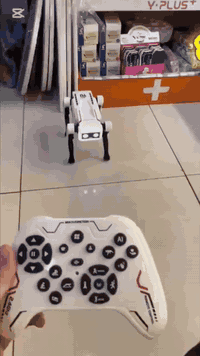 خصم 30 ٪ بالميه🔥سارع في الحجز الآن الكميه محدوده على روبوت الكلب الذكي AI ROBOT – تحكم عن بُعد 2.4GHz مع أوامر صوتية

روبوت كلب تفاعلي يعمل بالتحكم عن بُعد بتقنية 2.4GHz، مصمم للحركة واللعب وتنفيذ أوامر متعددة مع إضاءة وموسيقى.

 • يعمل بتحكم عن بُعد بتردد 2.4GHz لسهولة التحكم بالحركات.
 
• يدعم الأوامر الصوتية (Voice Control) والتفاعل المباشر.
 
• مزود بخاصية البرمجة لتنفيذ الحركات حسب تسلسل الأوامر.
 
• حركات متعددة مثل: التقدم للأمام، الالتفاف، الجلوس، النهوض، والانحناء.
 
• يحتوي على موسيقى، رقصات ديناميكية، وإضاءة جذابة.
 
• يدعم وضع الدورية التلقائية (Auto Patrol) ووضع الاستعراض (Stunt).

 • ريموت كنترول 2.4GHz
 • تحكم صوتي
 • الفئة العمرية: 8 سنوات فأكثر
 • الروبوت: بطارية ليثيوم قابلة لإعادة الشحن 3.7V 
 • الريموت: 2 × بطارية AA 1.5V

الملحقات:
 • جهاز تحكم عن بُعد
 • بطارية ليثيوم قابلة لإعادة الشحن 3.7V
 • كابل شحن
للحجز والاستفسار واتس اب فقط : ***********
السعر بعد الخصم : 60 ألف دينار عراقي 
توصيل بغداد :3000  دينار عراقي 
توصيل محافظات :5000 دينار عراقي
 #fyp #الاكسبلور #فولو #اكسسوارات
