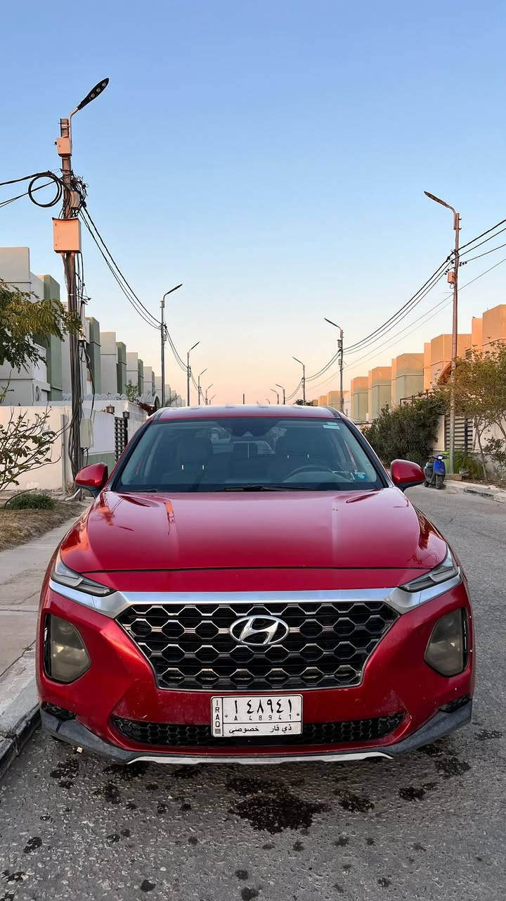 سنتافي ذي قار موديل 2020
محرك 2400 , مشروع وطني بإسمي ، ٥ راكب 
فور ويل AWD ، مانع انزلاق 
نظام القيادة في المنحدرات DBC ، سايد بريك كهربائي 
توقف ذاتي Auto stop ، نظام Auto hold للقيادة في الازدحام رادار امامي مع تنبيه وتوقف ذاتي عند الاقتراب
تحكم متكامل في الاستيرن، كاميرا دوراة ، شاشة حجم كبير 
السيارة وارد امريكي الحادث جامع امامي ايمن وايسر وبنيد
السيارة ماشية 99 الف ميل
السيارة بصورة عامة بحالة جيدة جدا .. استخدام موظف 
السعر17,000 ( 170 ورقة ) 

واتساب ***********
