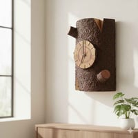 ساعة روح الطبيعة • يدوية • خشب المعاكس