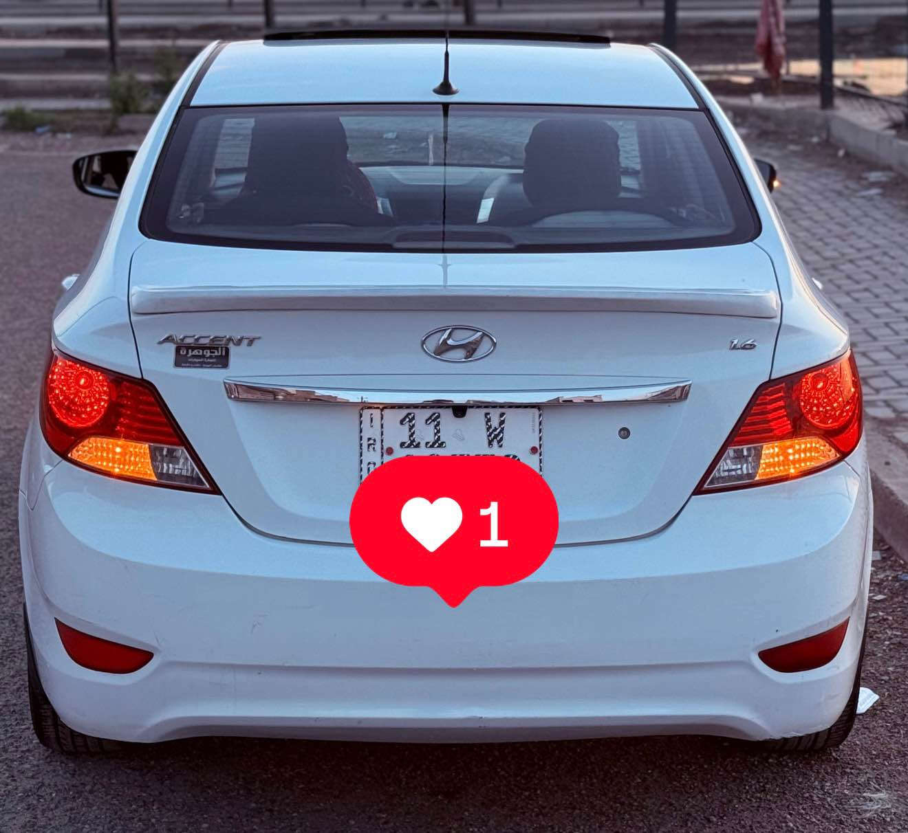 اكسنت خليجي ٢٠١٤ فول مواصفات 
محرك دوش ١٦٠٠ سياره جديده ونظيفه ماشيه ١٤٣  الف ٠ السياره بدون صبغ  ولا بارد 
السعر ١٠٧ بيها مجال قليل
رقمها بغداد بسمي في حي الاعلام 
‭٠٧٧٣ ٥٤٢ ٢٩٧٧‬ بغداد, العراق
