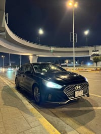 سوناتا 2018 وارد امريكي 2.4 GDI  رقم بغداد تحويل مباشر  محرك وكير كفال...