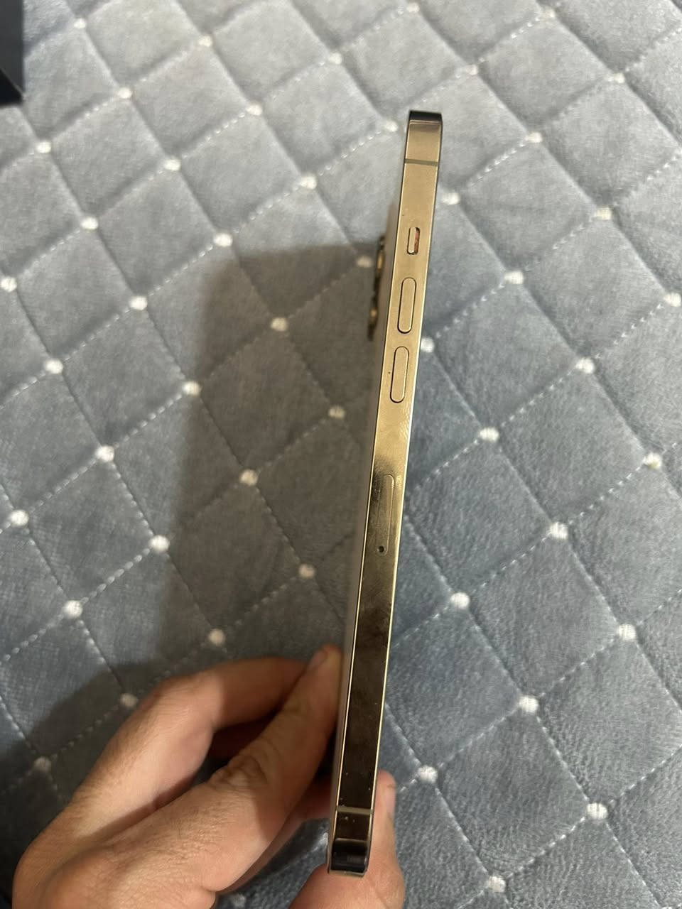 سلام عليكم ..
ايفون 12 برو ماكس جديد نضافه 100/100
كيكه 128 
جهاز اي شخط مابي 
مداخل اي صيانه 
دكً حاسبه كله نورمر 
جهاز مال بيت استعمال 
اي شي مابدل بي ابد 
كلشي بي اصلي
شاشه اصلي 
بطاريه 79 اصليه وغير مبدله 
مكاني حي جهاد الاسفسار ***********السعر 475 الف
